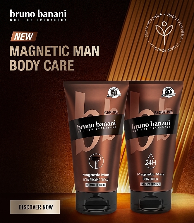 Bruno Banani Magnetic Man - Крем для гоління тіла — фото N4
