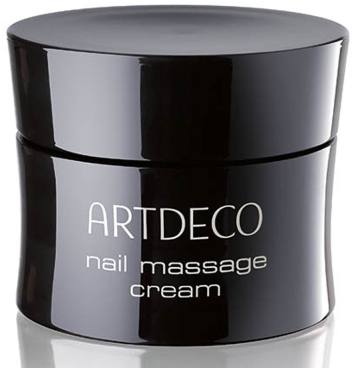 Масажний крем для тендітної, потрісканої і сухої кутикули - Artdeco Nail Cream Massage — фото N1
