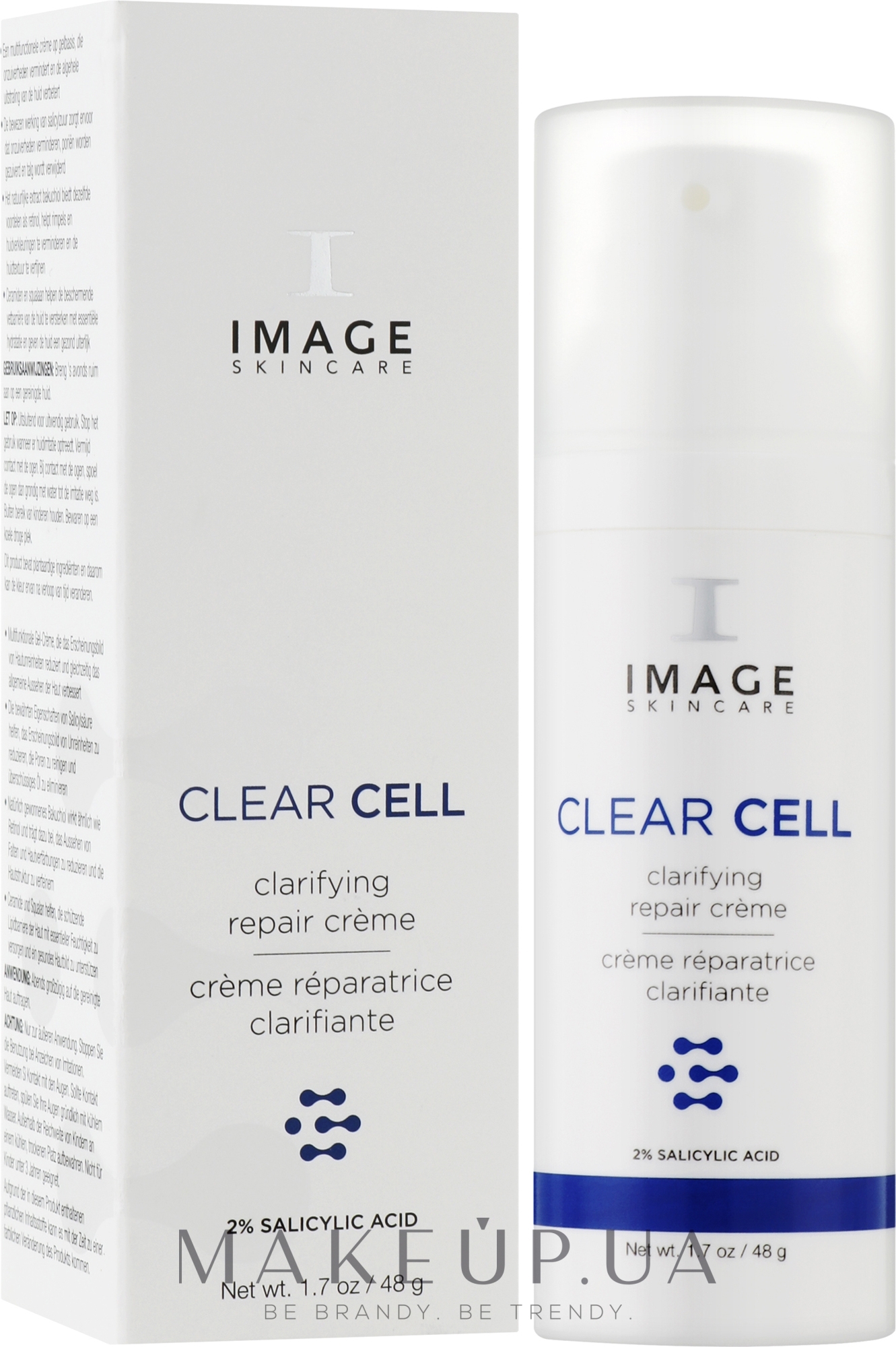 Восстанавливающий крем-гель для проблемной кожи - Image Skincare Clear Cell Clarifying Repair Creme — фото 48g
