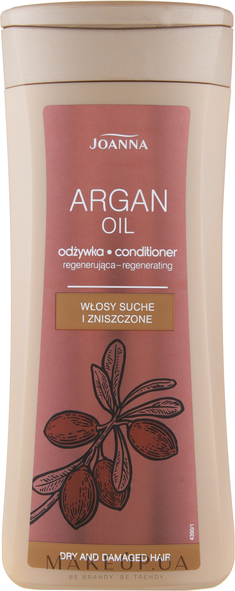 Кондиціонер для волосся з аргановою олією - Joanna Argan Oil Hair Conditioner — фото 200g