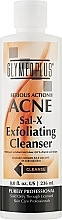 Гелевий очищувальний засіб з саліциловою кислотою і гранулами - GlyMed Plus Sal-X Exfoliating Cleanser — фото N2