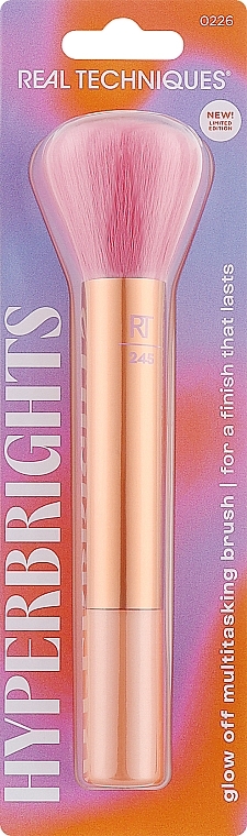 Пензлик для макіяжу - Real Techiques Hyperbrights Glow Off Multitasking Brush 245 — фото N1