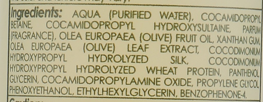 Шампунь для волос "Оливковый" - Olivella The Olive Shampoo — фото N3