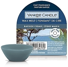 Парфумерія, косметика Ароматичний віск - Yankee Candle Wax Melt Bayside Cedar