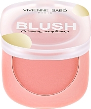 Матовые румяна для лица - Vivienne Sabo Matte Face Blush Macaron — фото N1