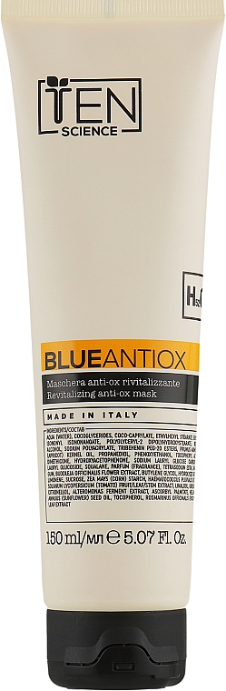 Антиоксидантная маска-трансформер - Ten Science Blue Antiox Blue Antiox Revitalizing Mask — фото N1