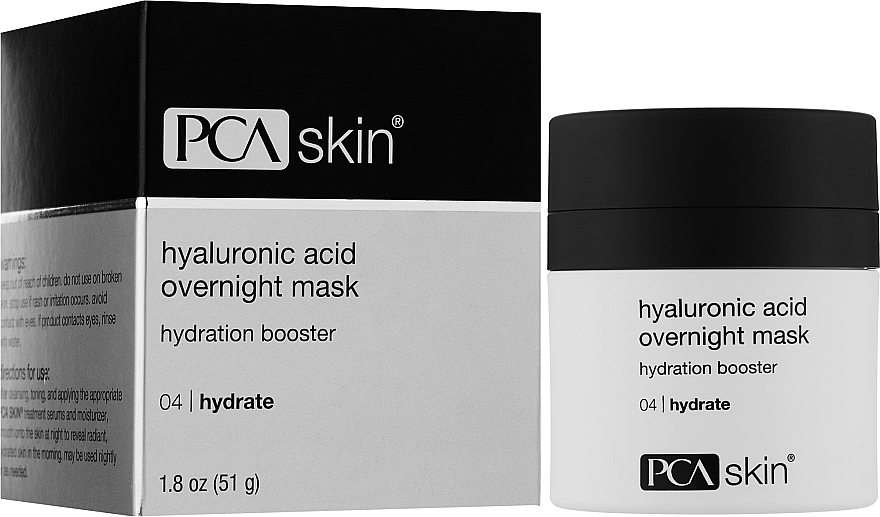 Ночная маска для лица - PCA Hyaluronic Acid Overnight Skin Care Face Mask — фото N2