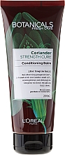 Парфумерія, косметика Бальзам для волосся - L'Oreal Paris Botanicals Fresh Care Coriander Strength Cure Conditioning Balm