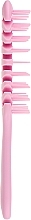 Щітка для волосся 94SP108, 22x4x2.5 см, рожева - Janeke Rectangular Spider Hairbrush Pink — фото N2