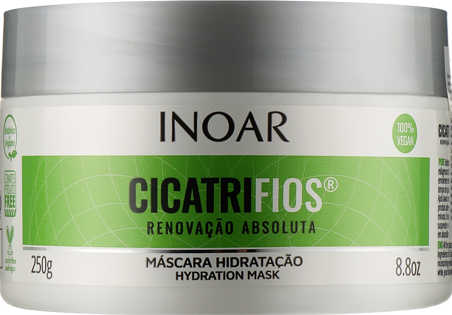 Маска для волос без сульфатов "Идеальный цвет" - Inoar Cicatrifios Mascara — фото N5