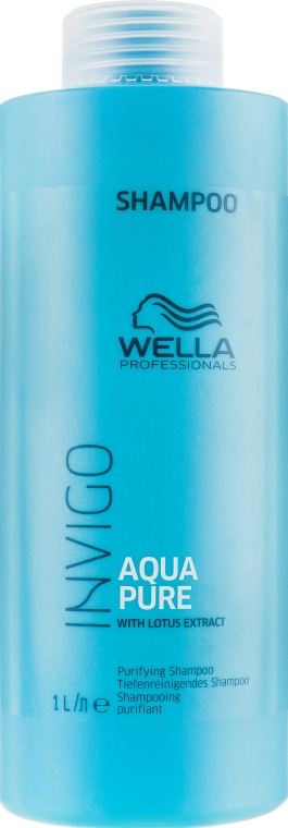 Очищающий шампунь - Wella Professionals Invigo Balance Aqua Pure Purifying Shampoo — фото N3