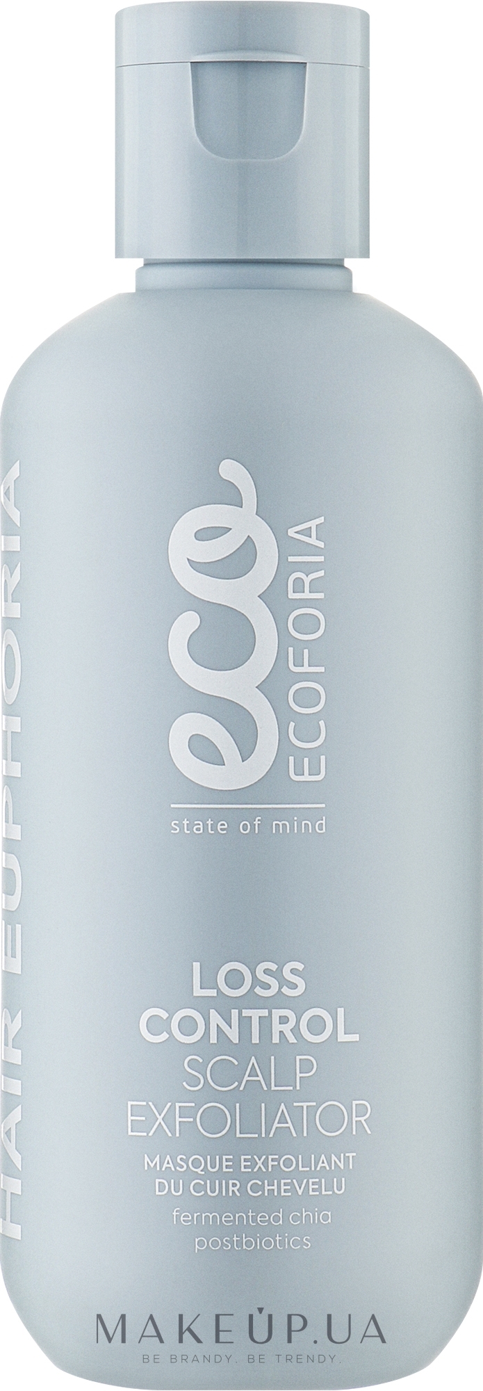 Скраб для кожи головы против выпадения волос - Ecoforia Hair Euphoria Loss Control Scalp Expholiator — фото 200ml