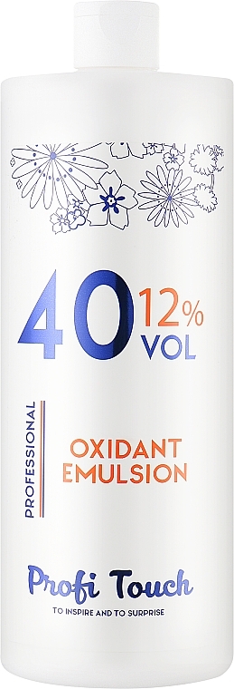 Гель-окислювач 40 vol 12% - Profi Touch Oxidant Emulsion — фото N1