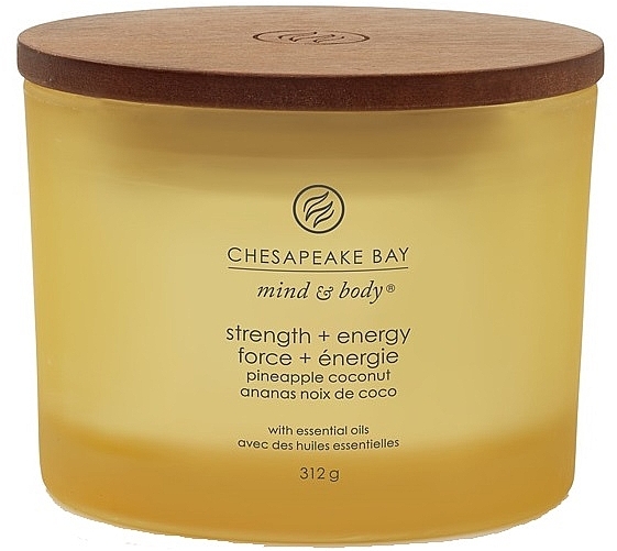 Ароматическая свеча - Chesapeake Bay Strength & Energy — фото N2