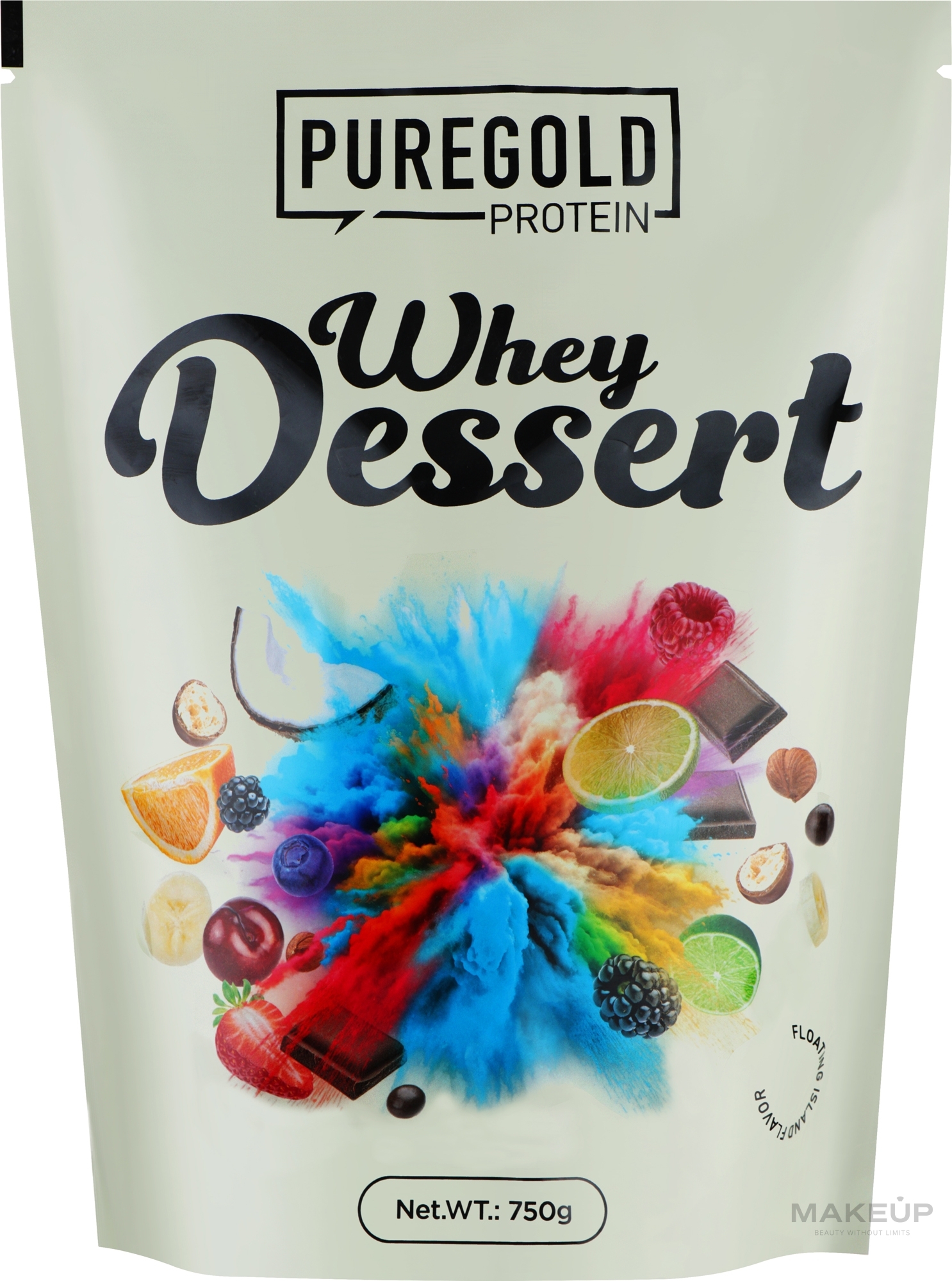 Сироватковий протеїн із білим шоколадом - PureGold Protein Whey Dessert Floating Island — фото 750g