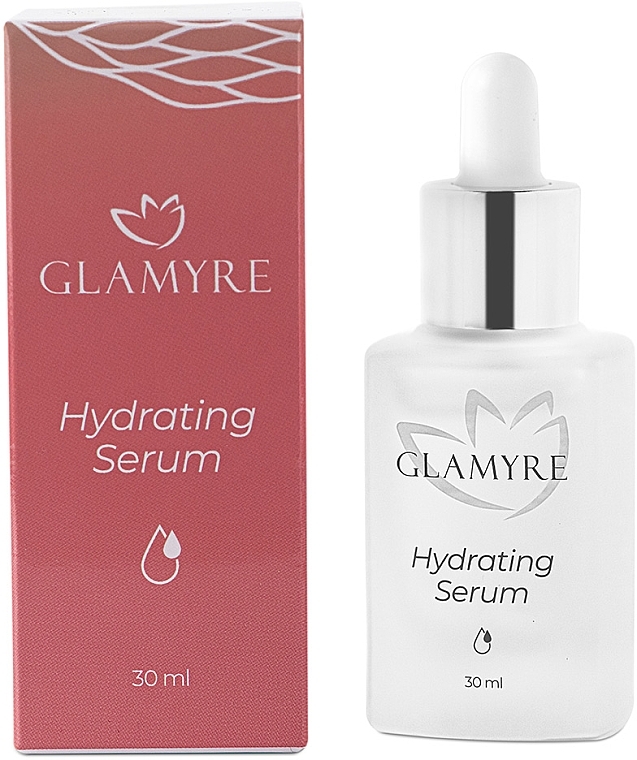 Зволожувальна сироватка для обличчя - Glamyre Hydrating Serum — фото N2