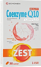 Пищевая добавка "Бьюти Коэнзим Q10" в капсулах - ZEST Beauty Coenzyme Q10 Complex — фото N1
