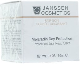 Парфумерія, косметика Освітлюючий денний крем SPF20 - Janssen Cosmetics Melafadin Day Protection