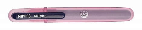 Керамическая пилочка для ногтей в чехле - Nippes Solingen Nail File With Protective Cover — фото N2