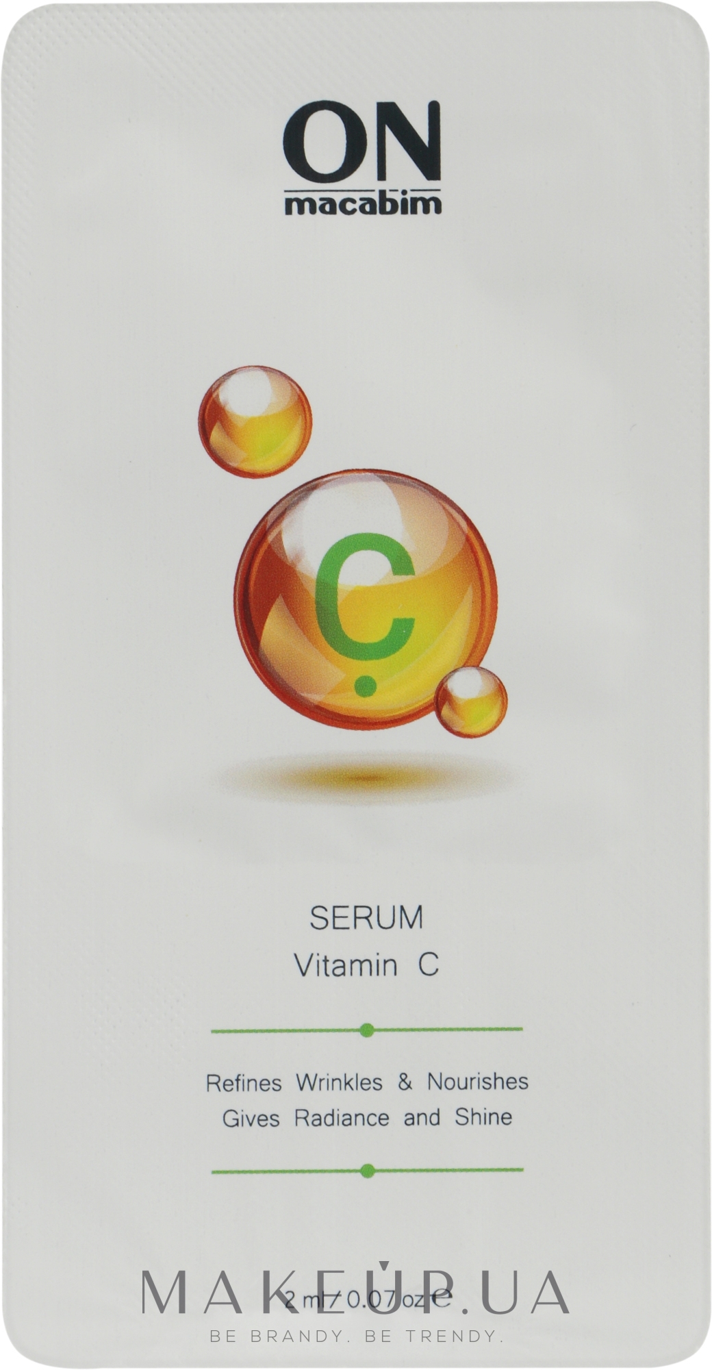 Сыворотка с витамином С - Onmacabim VC Serum Vitamin C (пробник) — фото 2ml