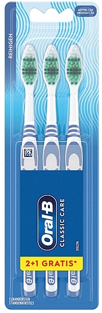 Набор зубных щеток, средней жесткости - Oral-B Classic Care Toothbrush  — фото N1