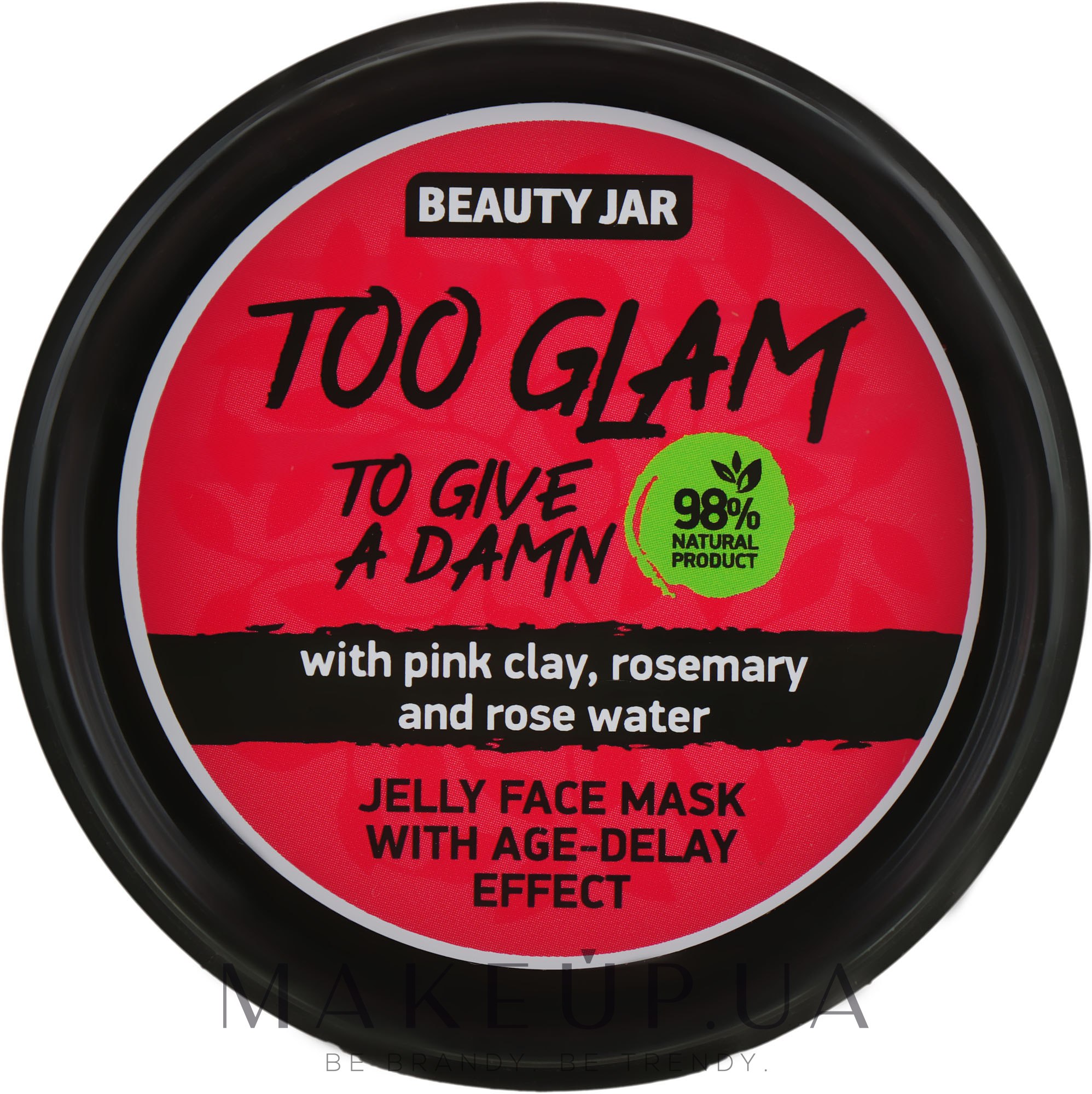 Маска-желе для лица "Too Glam To Give A Damn" - Beauty Jar Jelly Face Mask With Age-Delay Effect — фото 120g