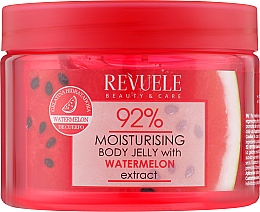 Духи, Парфюмерия, косметика Желе для тела "Арбуз" - Revuele Body Jelly Moisturising Watermelon