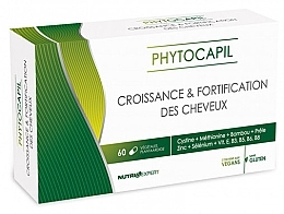 Комплекс "Фитокапил" для роста и укрепления волос, капсулы - Nutriexpert Phytocapil — фото N1