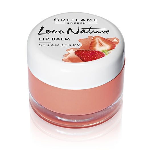 Oriflame Love Nature - Бальзам для губ "Полуниця"