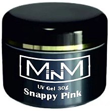 Парфумерія, косметика Моделювальний гель, прозорий - M-in-M Snappy Gel Pink