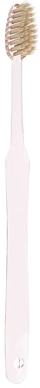 Зубна щітка з конічними щетинками в пакеті, м'яка, рожева - Mizuha The Smart Miswak Toothbrush — фото N2