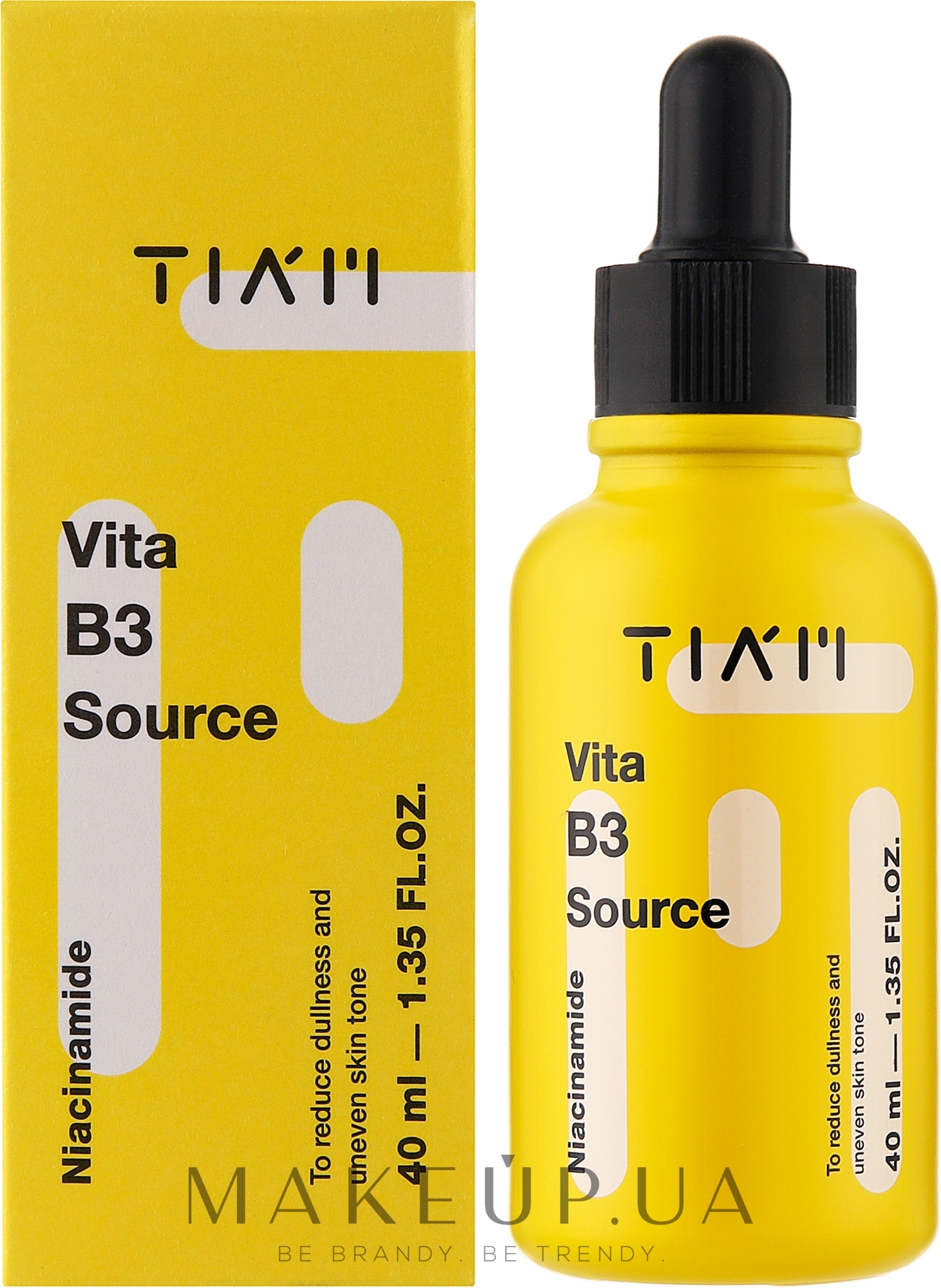 Сироватка з ніацинамідом для обличчя - Tiam Vita B3 Source — фото 40ml