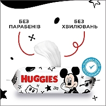 Влажные салфетки "Mickey Mouse" - Huggies BW Baby Cleancing Wipes — фото N6