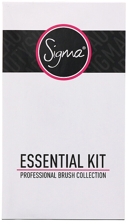 Набір пензлів для макіяжу, 12 шт. - Sigma Beauty Essential Brush Set — фото N1