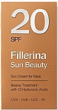 Солнцезащитный крем для лица - Fillerina Sun Beauty Face Sun Cream SPF20 — фото N2
