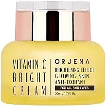 Духи, Парфюмерия, косметика Крем для лица с витамином С - Orjena Face Cream Vitamin C Bright