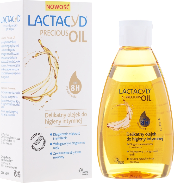Масло для интимной гигиены с драгоценными маслами - Lactacyd Body Care Intimate Precious Oil