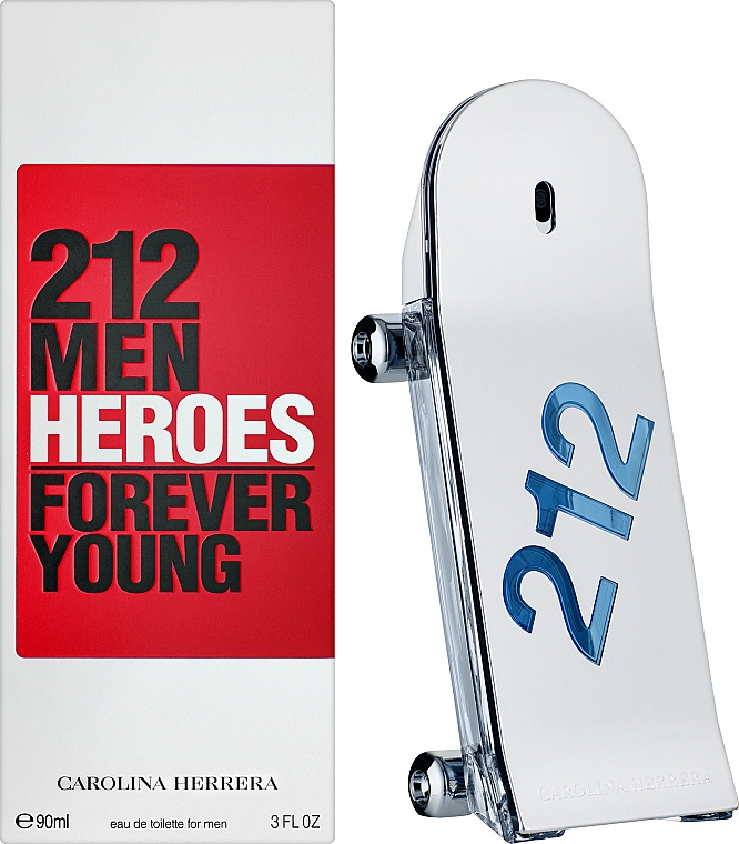 Carolina Herrera 212 Men Heroes Forever Young - Туалетная вода — фото N2