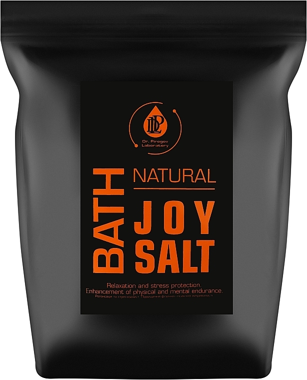 Сіль для ванн підвищення рівню серотоніну, магнієво-киснева "Joy Bath Salt" - Лабораторія лікаря Пирогова — фото N1