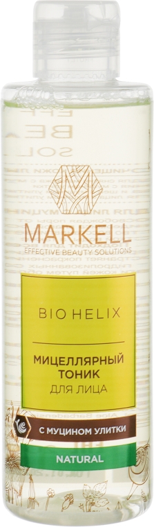 Мицеллярный тоник для лица с муцином улитки - Markell Cosmetics Bio Helix