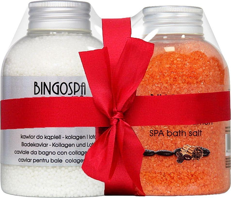 Набор - BingoSpa Bath Salt (b/salt/600g + b/salt/380g) — фото N1