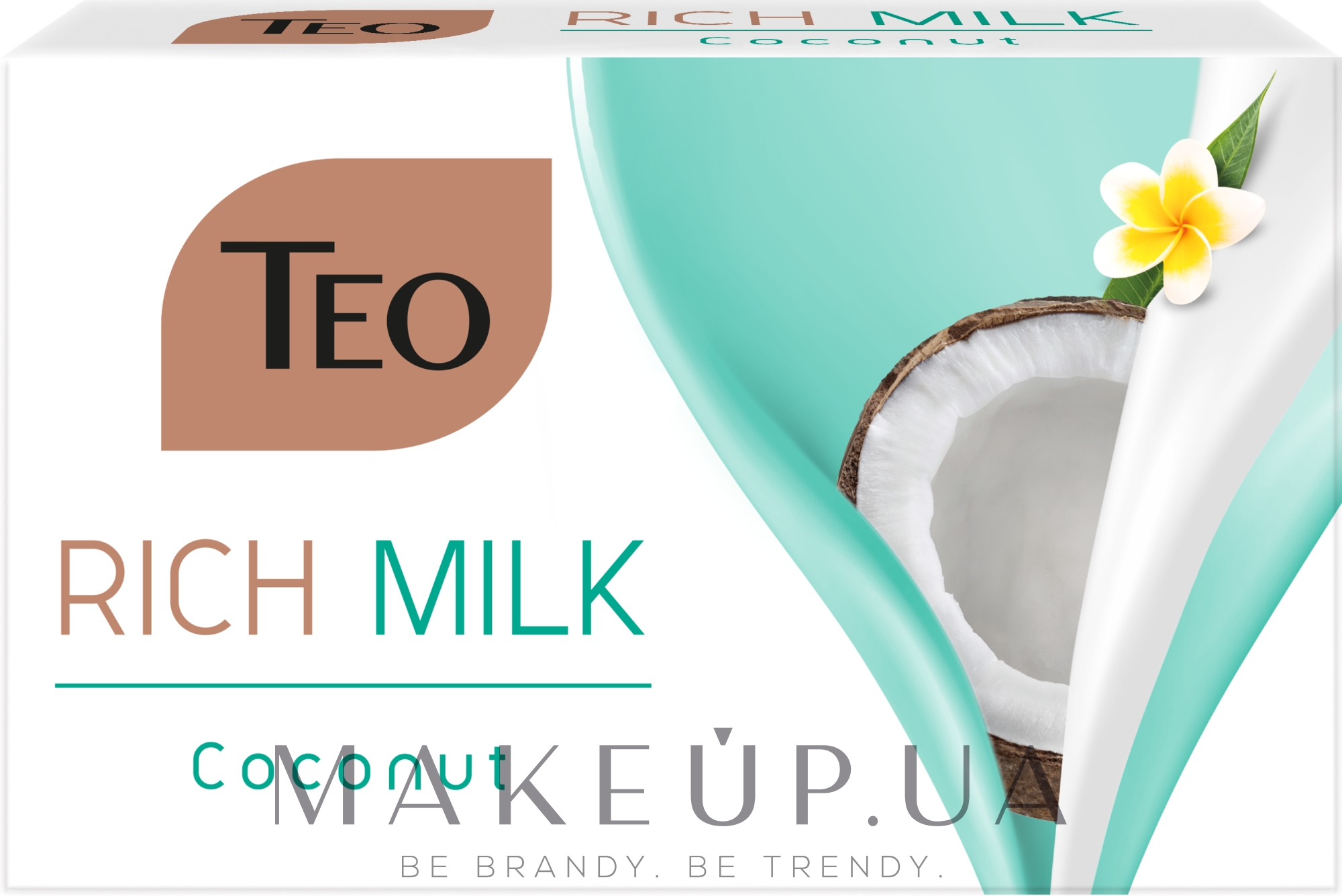 Тверде мило - Teo Rich Milk Coconut — фото 90g