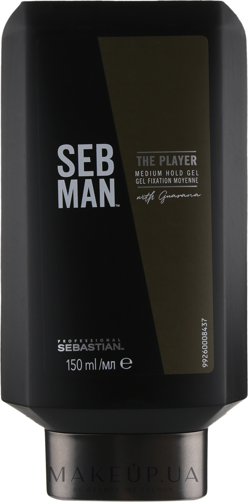 Гель для укладання волосся середньої фіксації - Sebastian Professional SEB MAN The Player Medium Hold Gel — фото 150ml