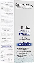 Парфумерія, косметика Крем для обличчя - Dermedic Linum Emolient Soothing Moisturizing Cream