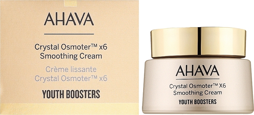 Розгладжувальний крем для обличчя - Ahava Crystal Osmoter X6 Smoothing Cream — фото N2