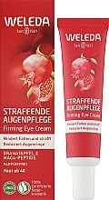 Крем-ліфтинг для шкіри навколо очей "Гранат та пептиди Маки перуанської" - Weleda Pomegranate & Poppy Peptide Firming Eye Cream — фото N2