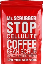 УЦІНКА Антицелюлітний скраб для тіла - Mr.Scrubber Stop Cellulite Coffee Bean Scrub * — фото N3