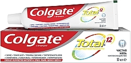 Набор зубных паст - Colgate Total 12 (toothpaste/75ml + toothpaste/50ml) — фото N1