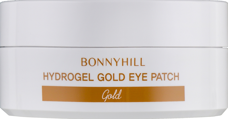 Гидрогелевые золотые патчи под глаза - Beauadd Bonnyhill Hydrogel Gold Eyepatch — фото N3