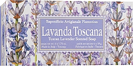 Набір туалетного мила "Тосканська лаванда" - Saponificio Artigianale Fiorentino Lavender Toscana (Soap/6x50g) — фото N1